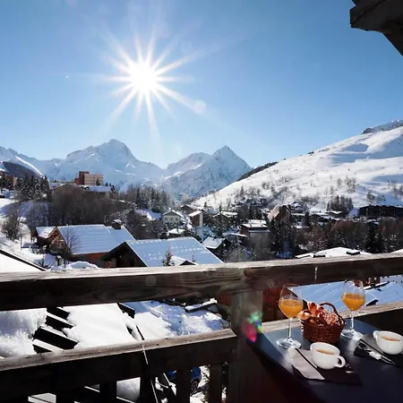Superbe 250m2 Luxe Vue Panoramique Chalet Les Deux Alpes